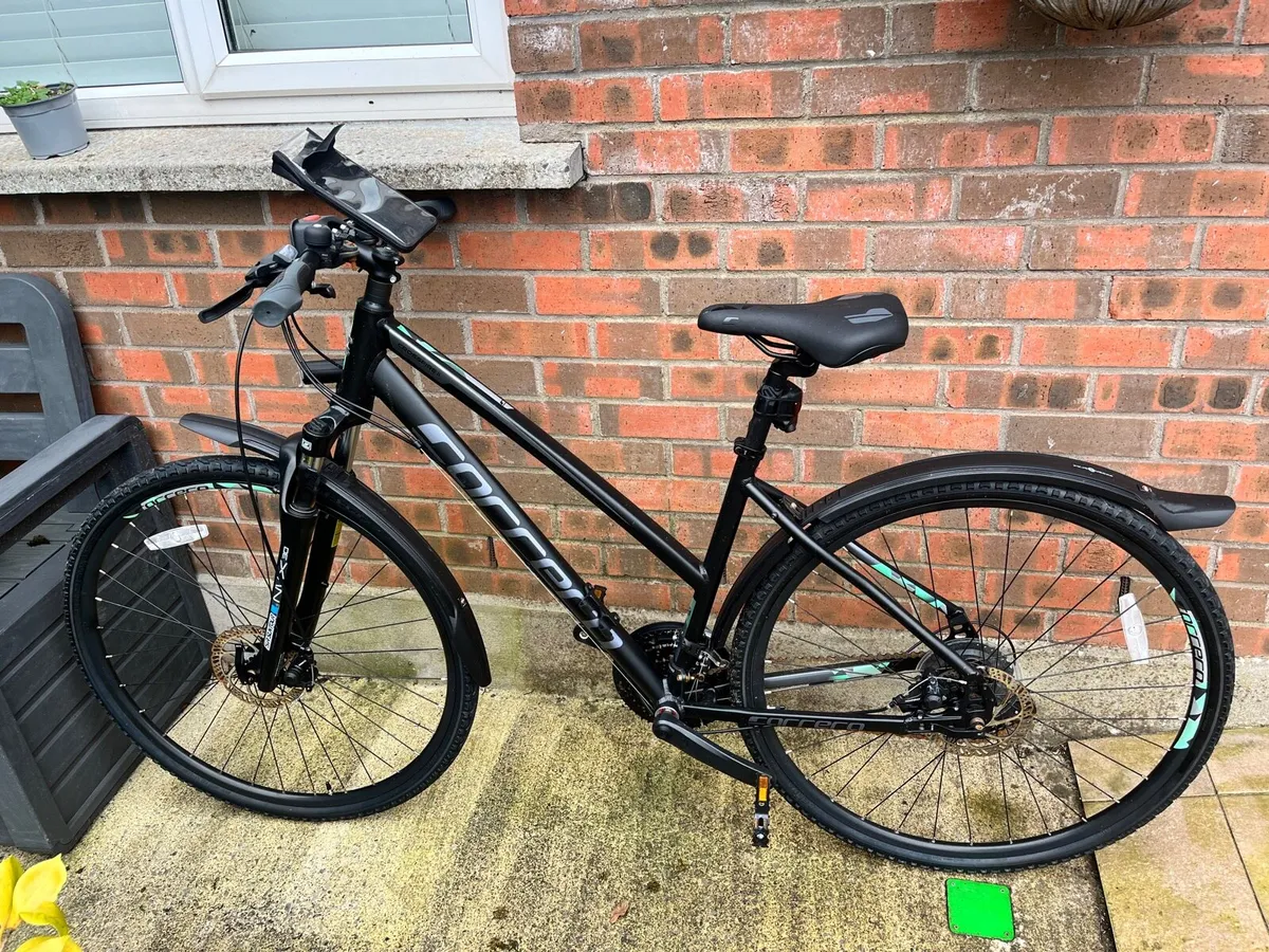 Hardly used Carrera adult bike + accessories - Image 1