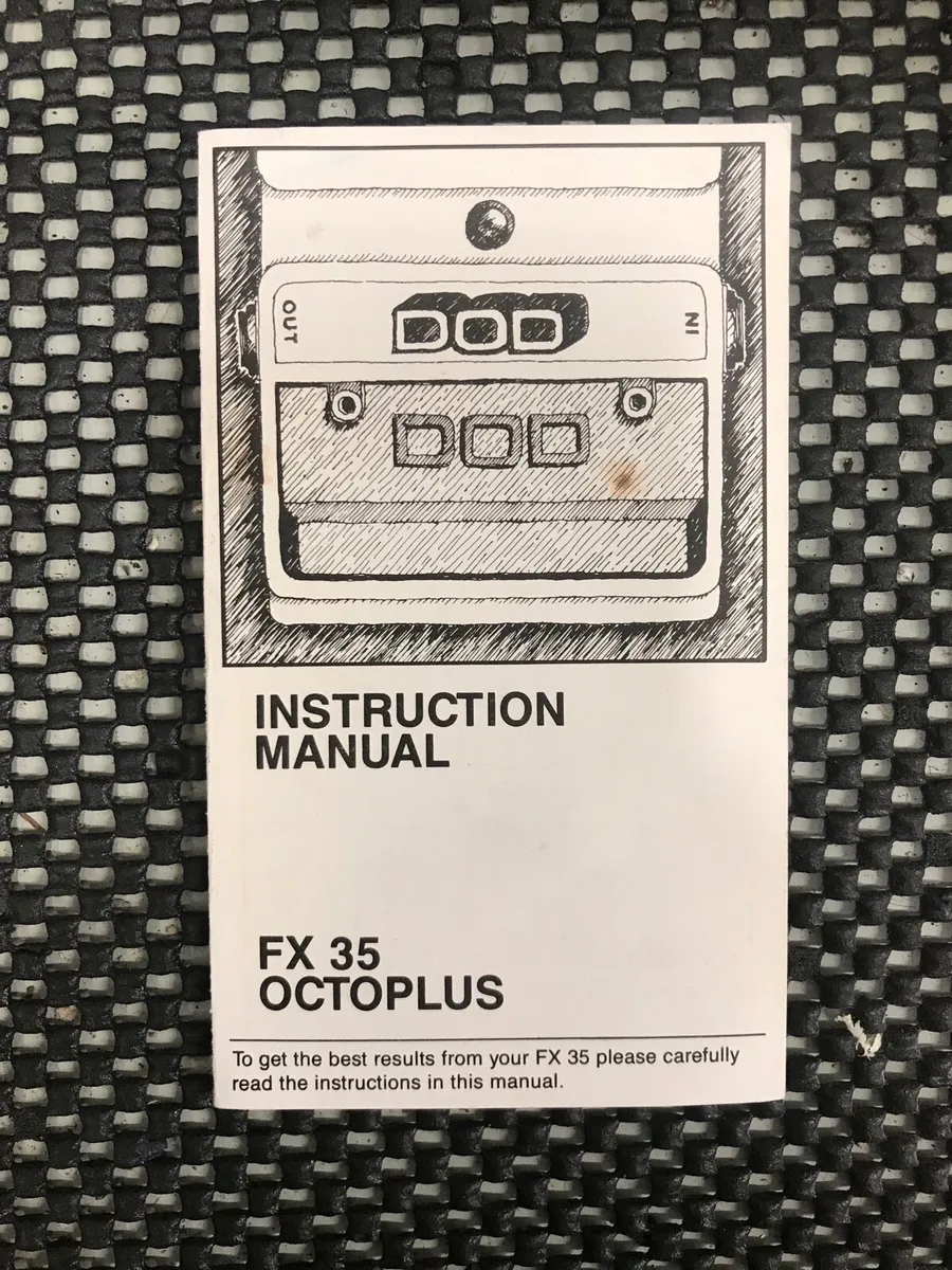 DOD FX35 Octoplus Octave Pedal - Image 2