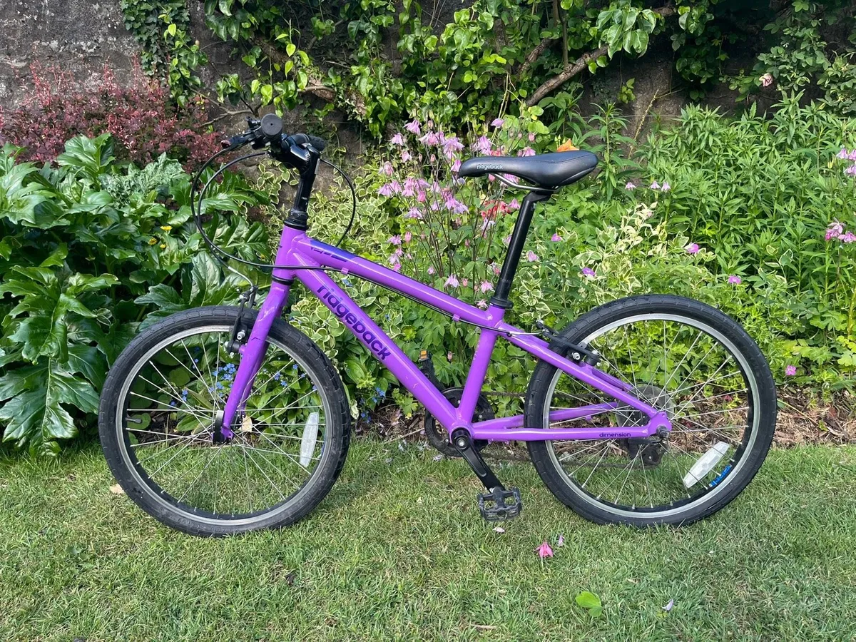 Ridgeback Dimension 20” Kids Bike plus helmet - Image 1