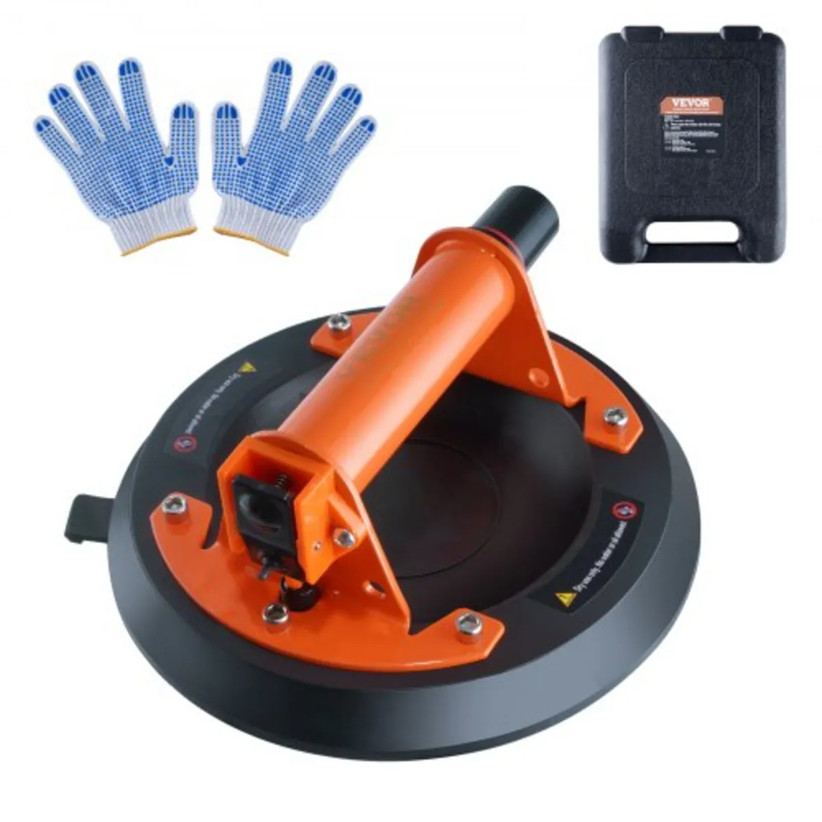 Glass Suction Cup, 8" 615 lbs Load Capacity, Vacuu