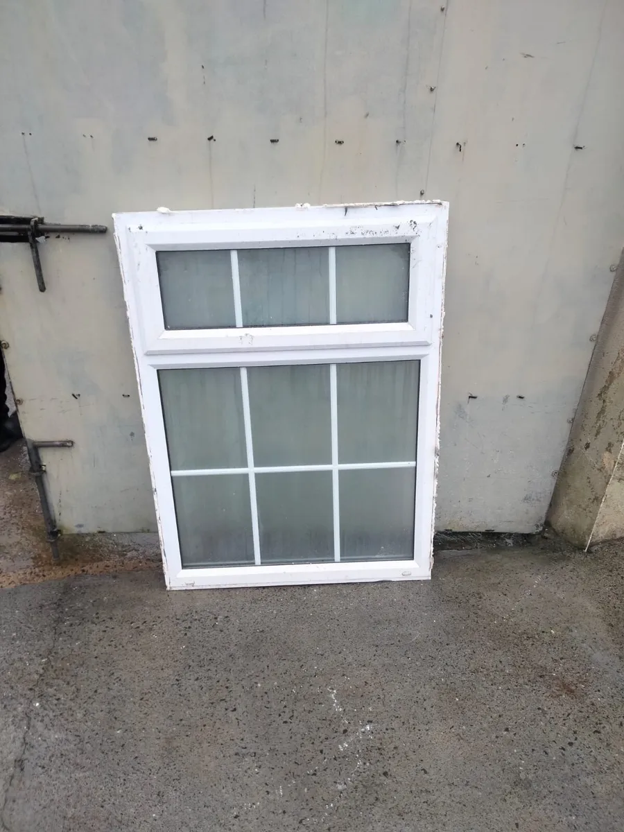 Top Quality UPVC Window With Georgian Glass
