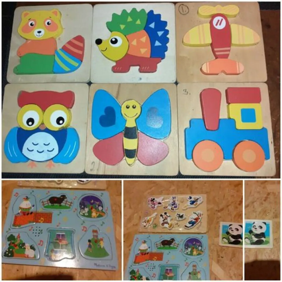 Wooden puzzle bundle - Image 1