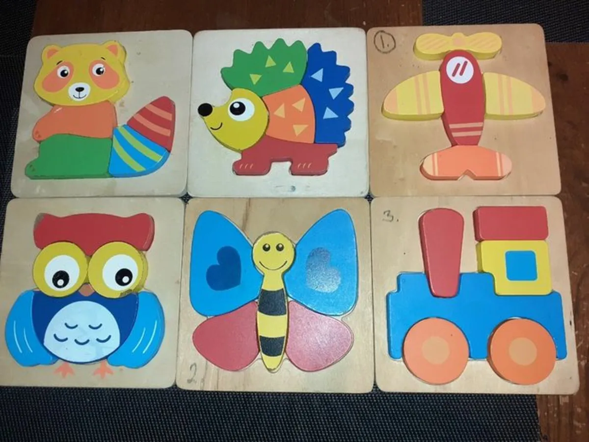 Wooden puzzle bundle - Image 2