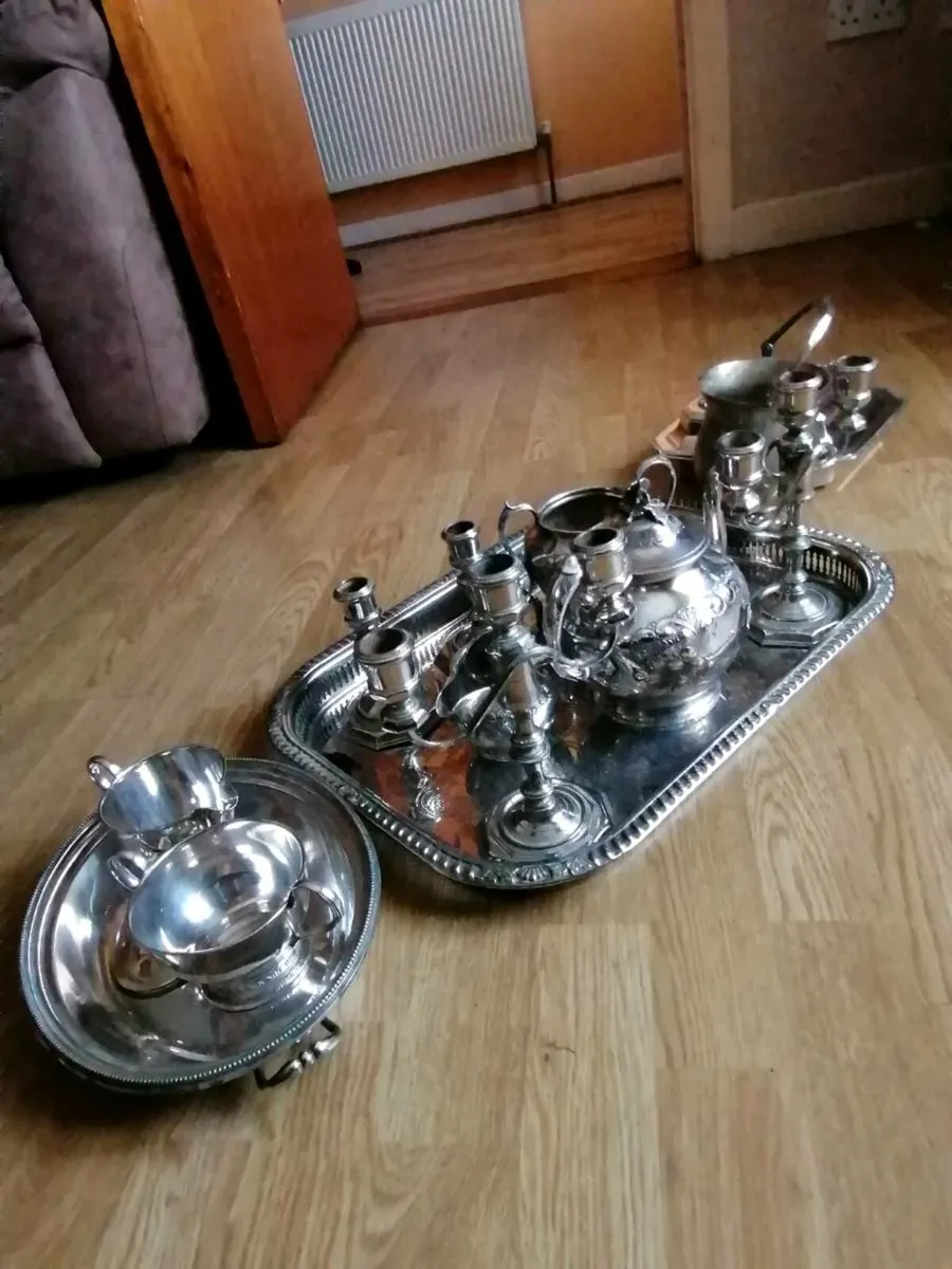 Silver plated set - Image 1