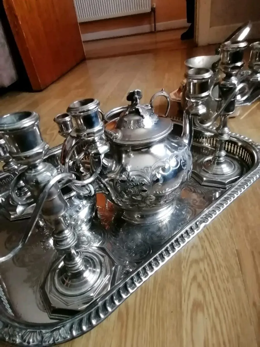 Silver plated set - Image 4