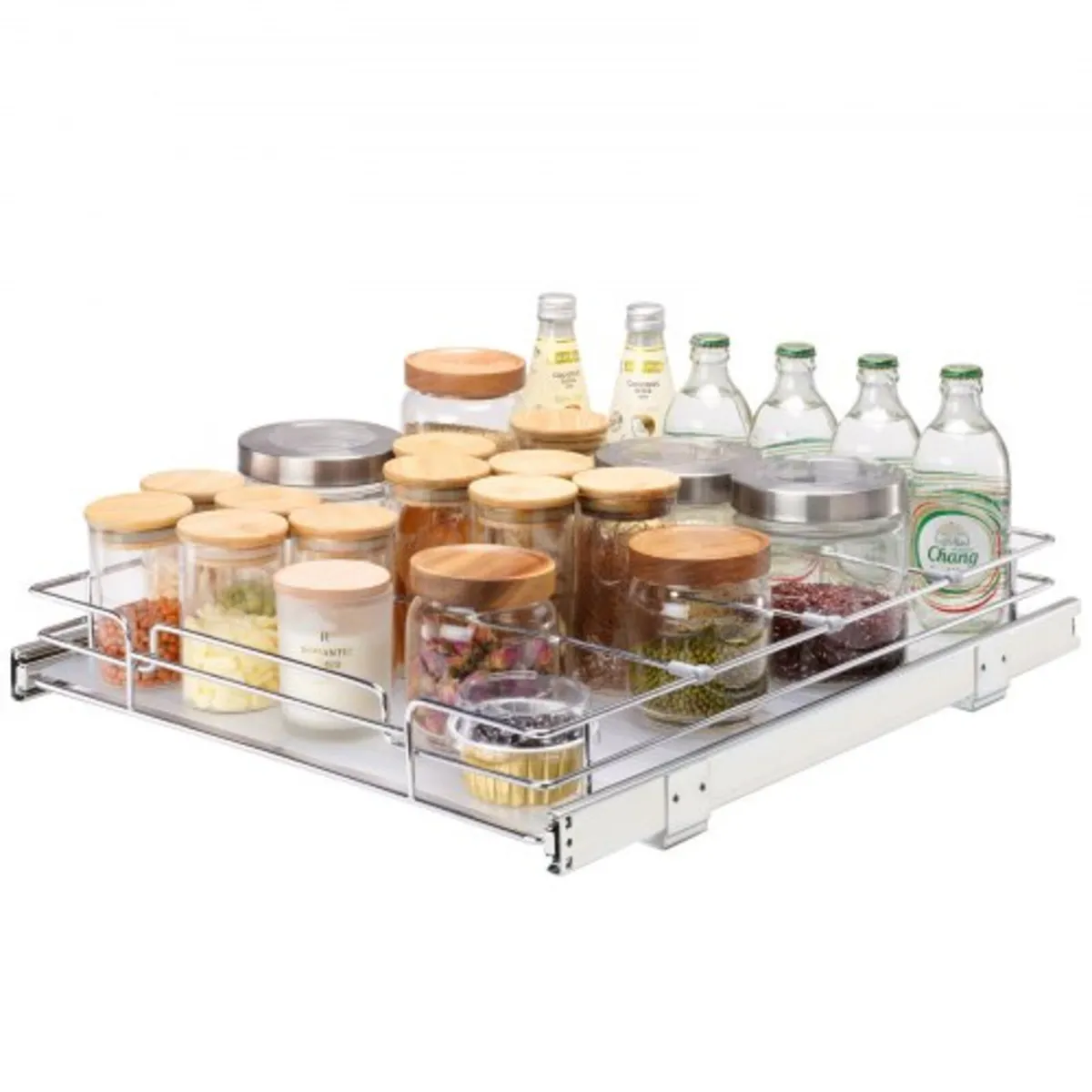 Pull Out Cabinet Under Sink Organizer 17 x 21 Inch