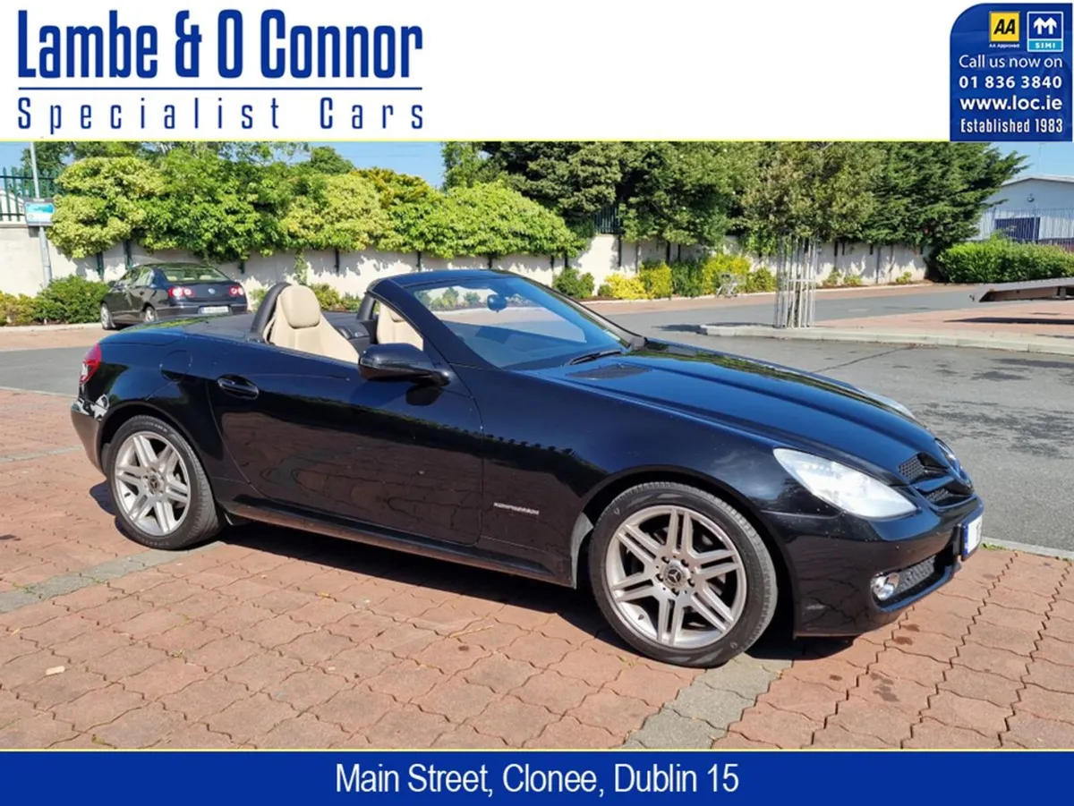 Mercedes-Benz SLK-Class SLK 200 K Obsdian Black / - Image 2