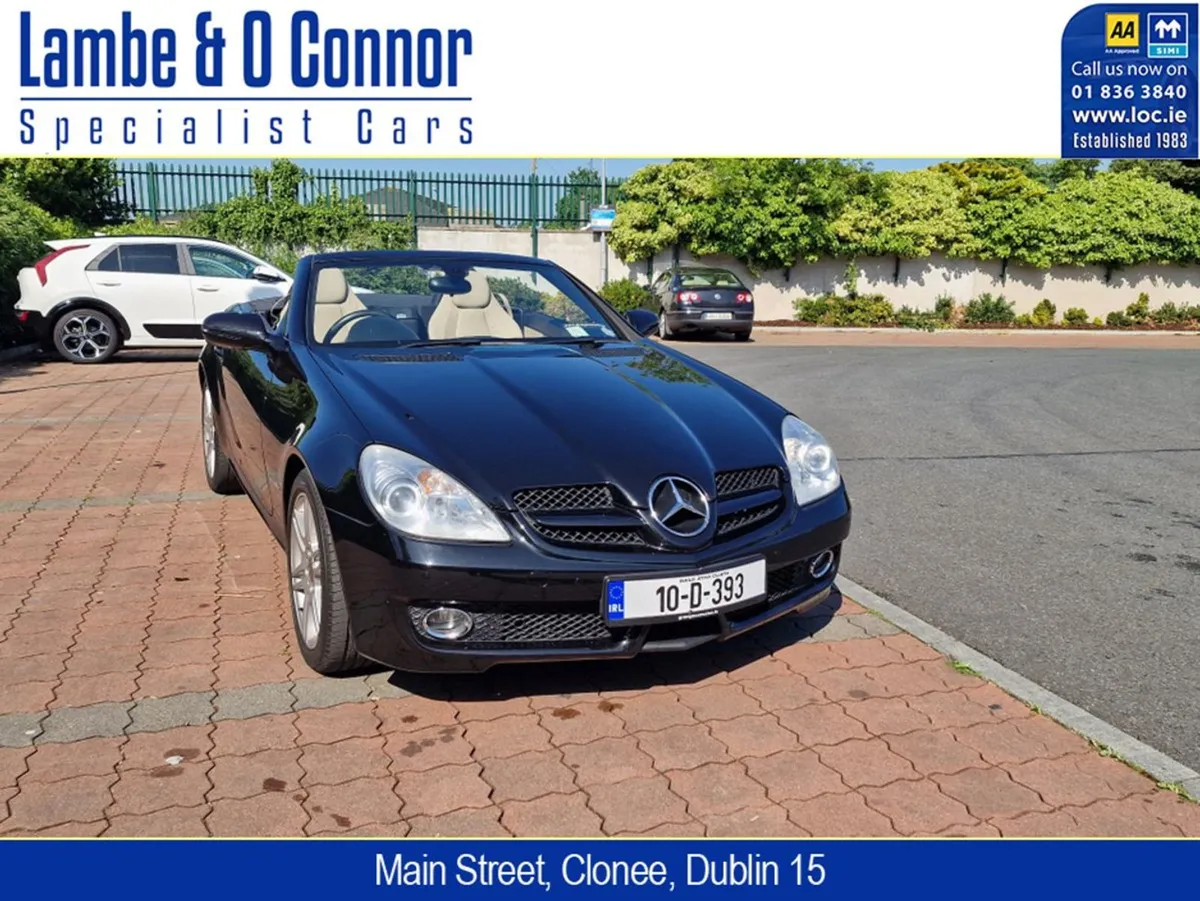 Mercedes-Benz SLK-Class SLK 200 K Obsdian Black / - Image 3