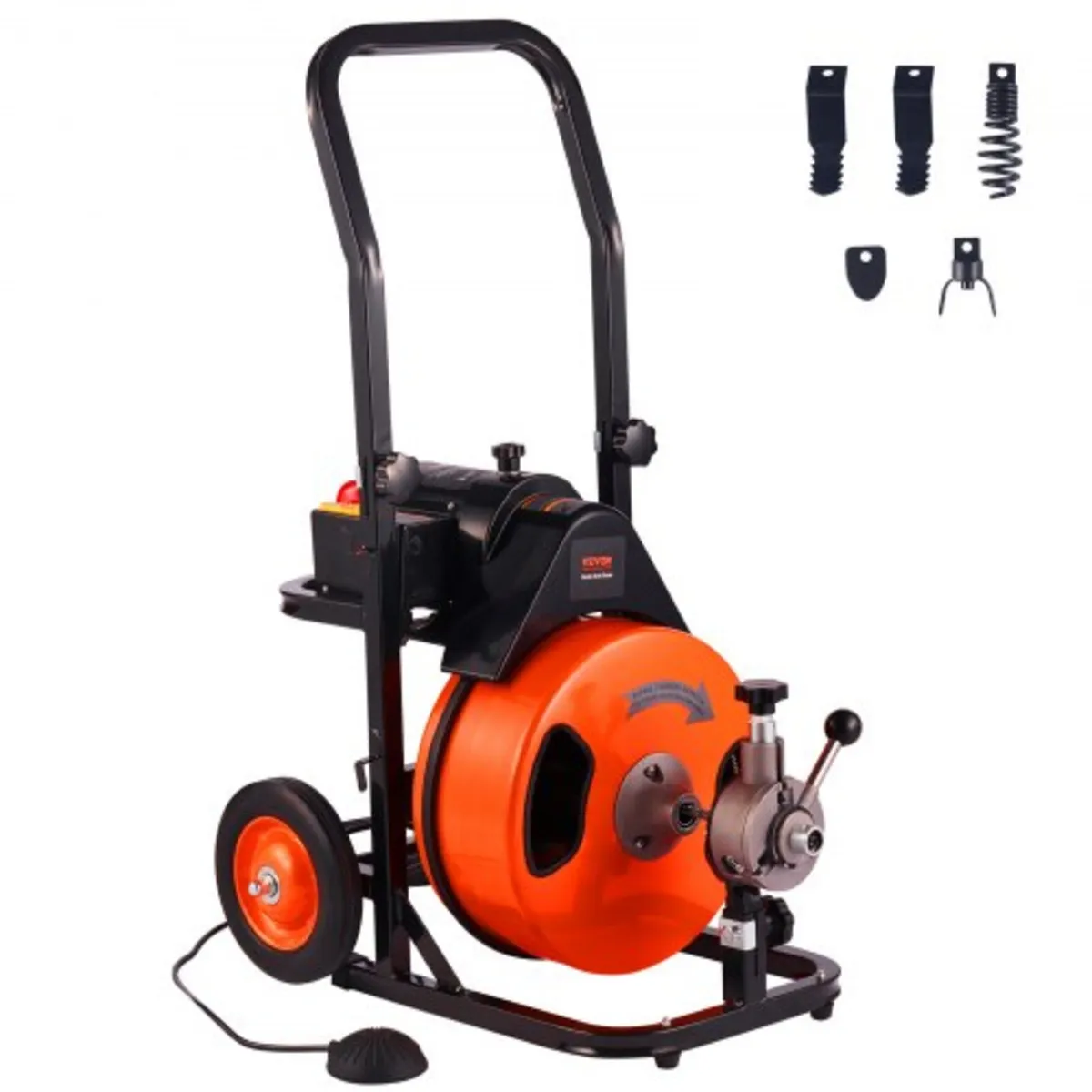 Drain Cleaner Machine Electric Drain Auger 100 FT