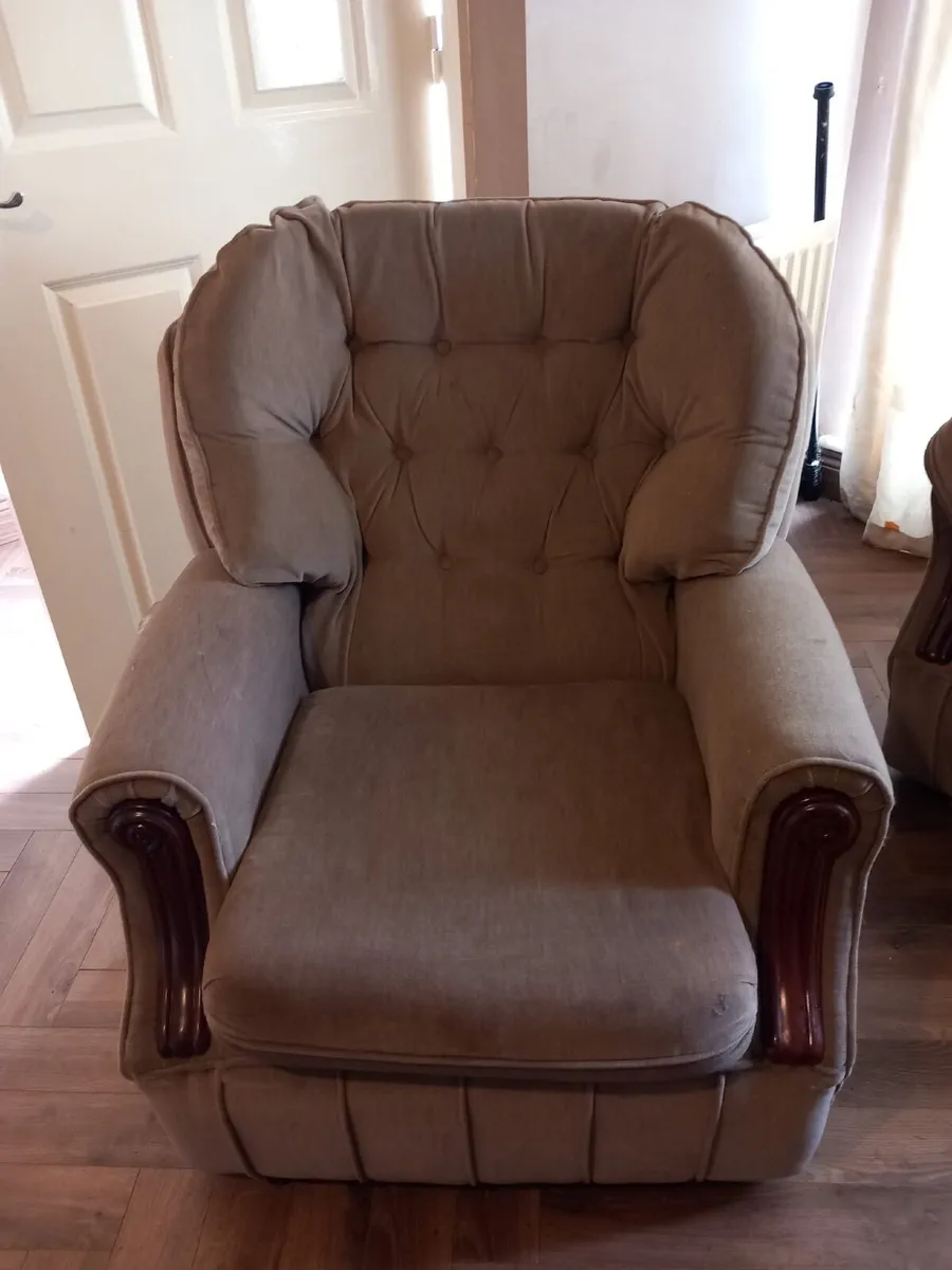 Two- Seater Sofa and Matching Single Seat Sofa - Image 2