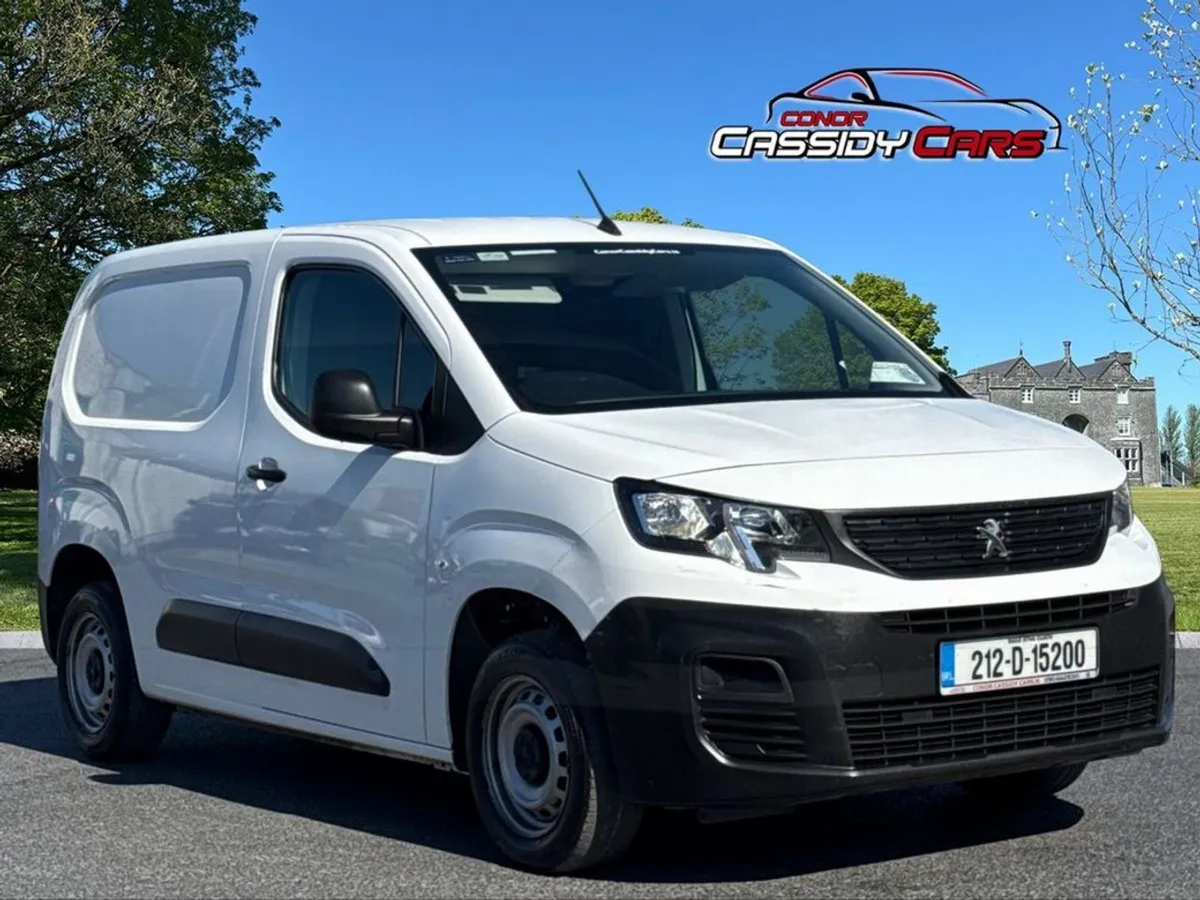 Peugeot Partner 1.5 Blue HDI  3 Seater VAT Invoic - Image 1