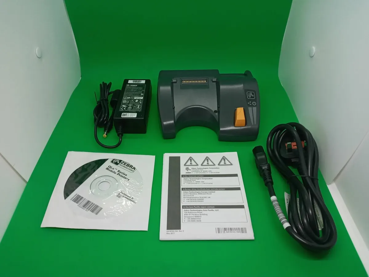 Delivery - 2 x New Zebra Single Ethernet Cradle - Image 3