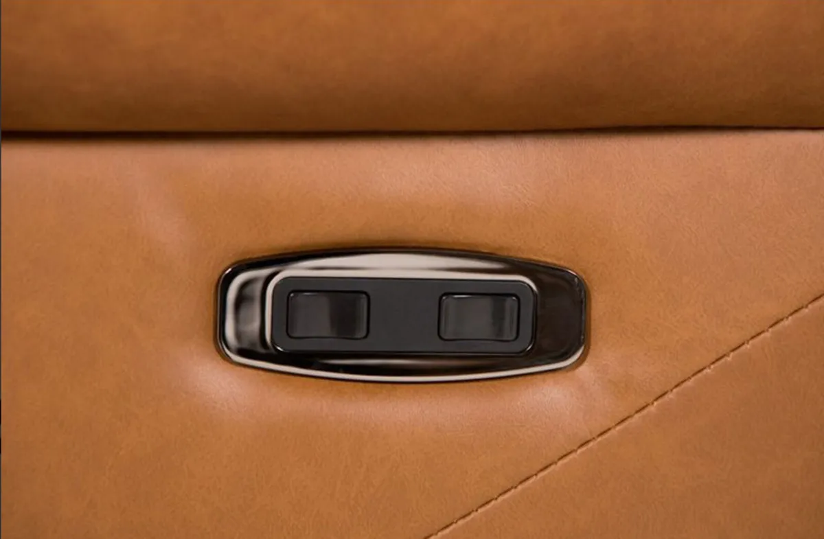 Leandro Electric Reclining Accent Chair - Tan - Image 3