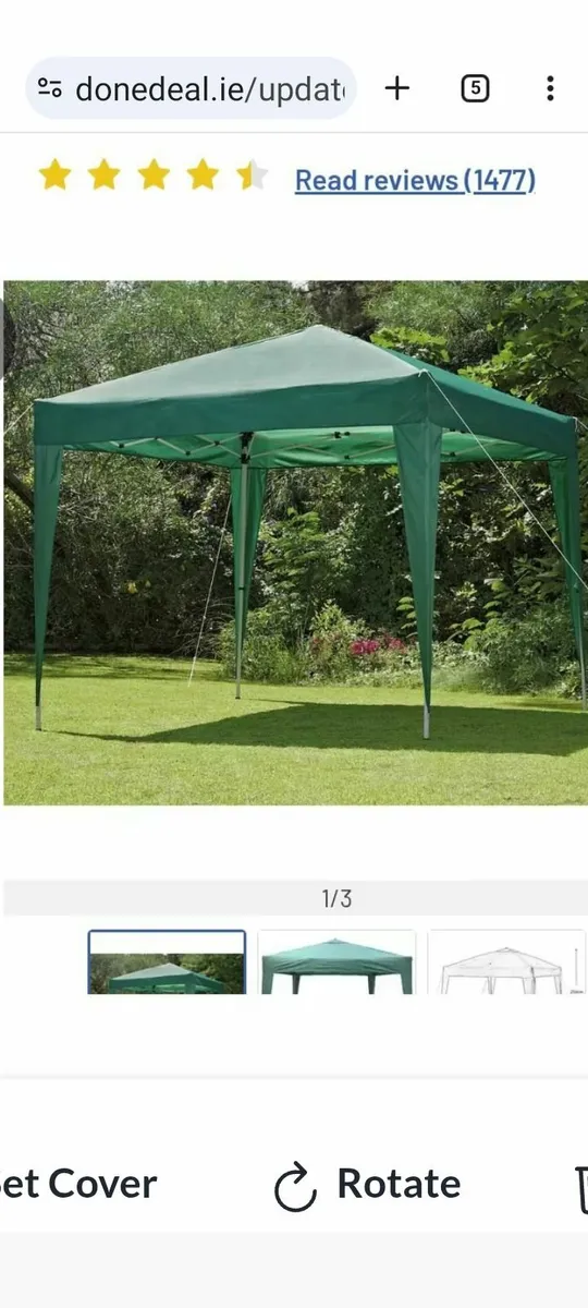 New pop up Gazebo still in box - Image 1