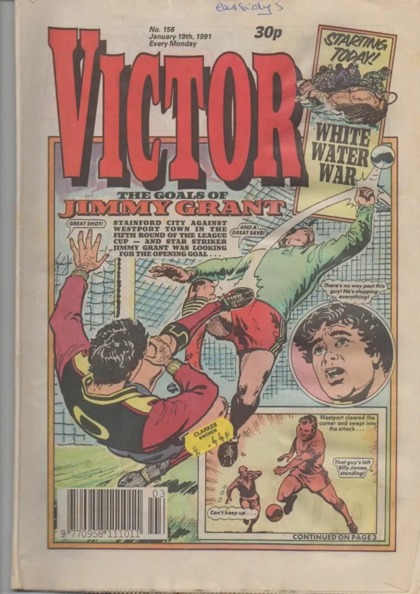 VICTOR #1565 (19TH JAN 1991) DC THOMSON UK COMIC - Image 1
