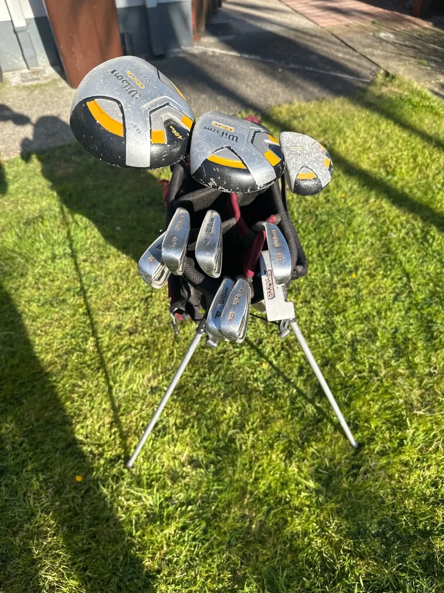 Wilson prostaff gold clubs - Image 2