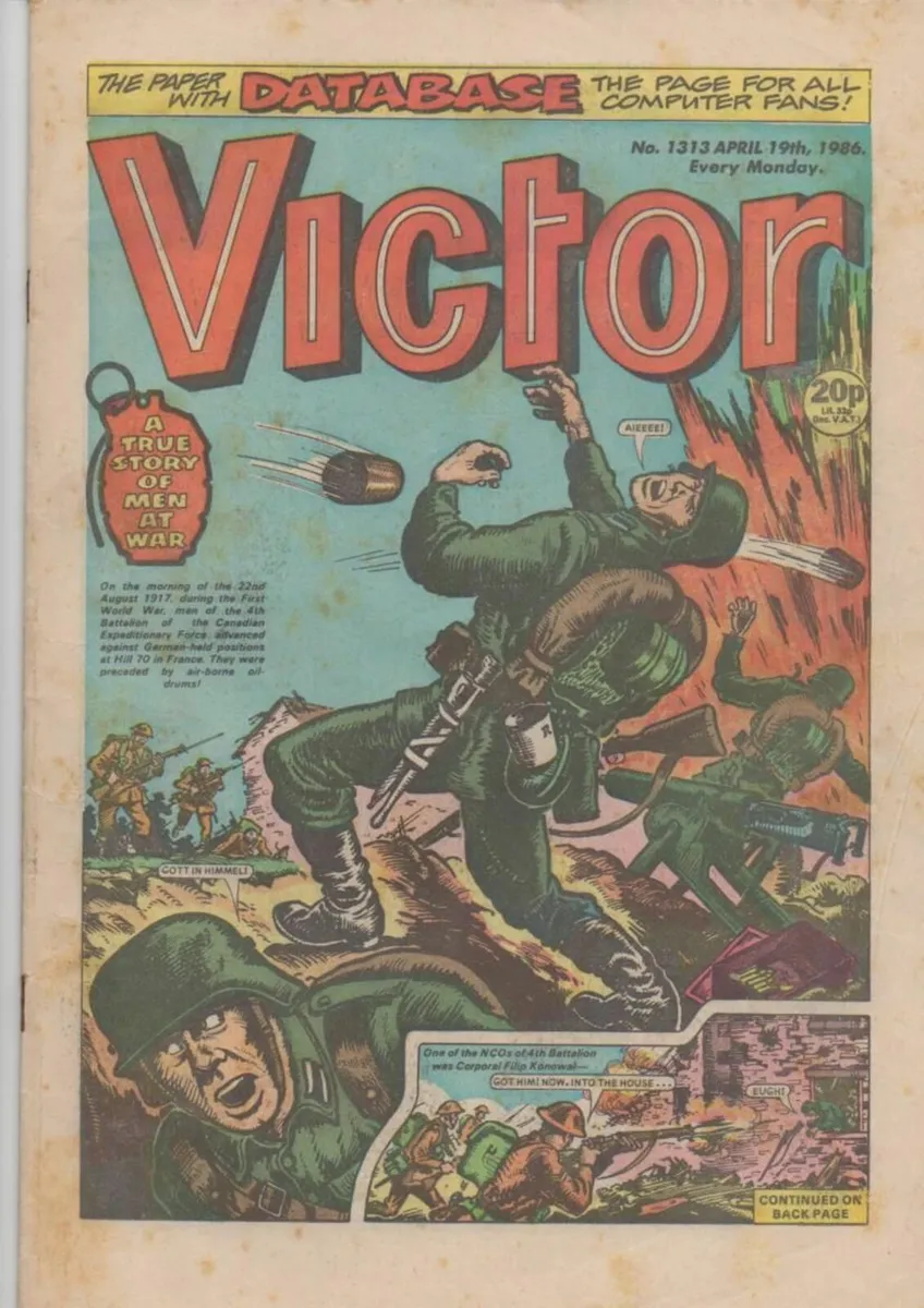 VICTOR #1313 ( 10TH APRIL 1986) DC THOMSON - Image 1