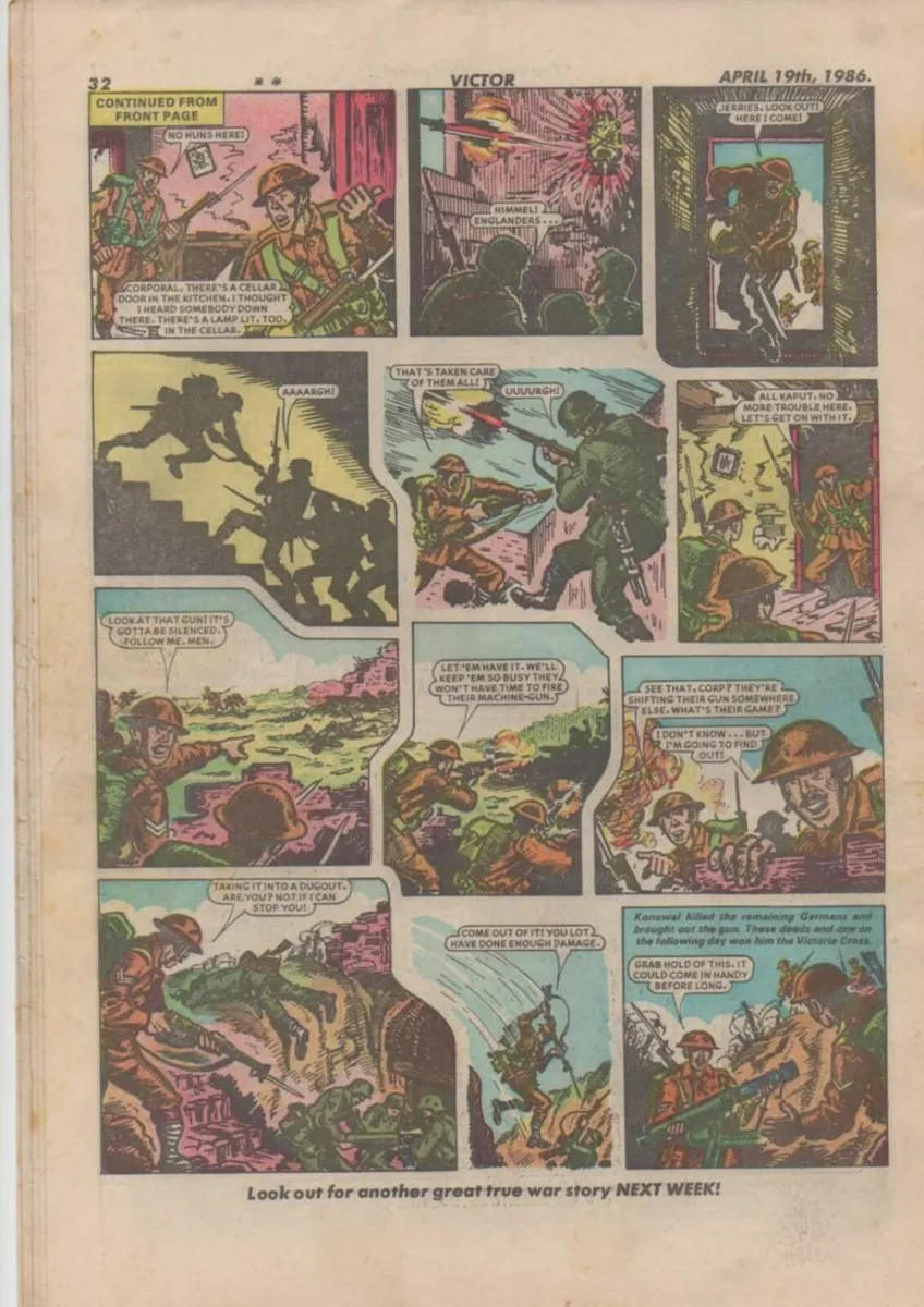 VICTOR #1313 ( 10TH APRIL 1986) DC THOMSON - Image 2