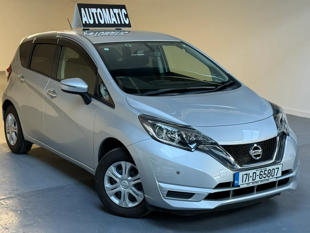 2017 Nissan Note 1.2 Petrol automatic 33K Miles - Image 1