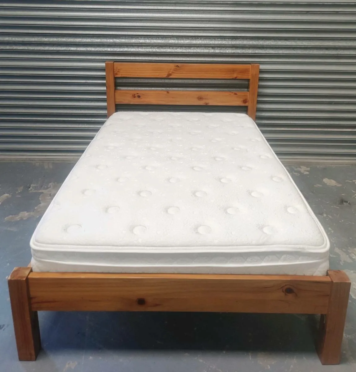 4ft small double bed & mattress * delivery - Image 1