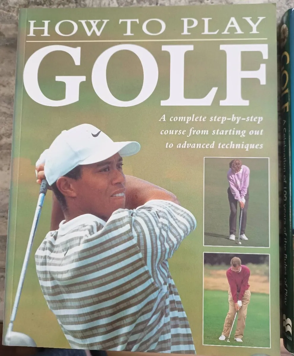 2 Hardbound Golf Books - Image 2