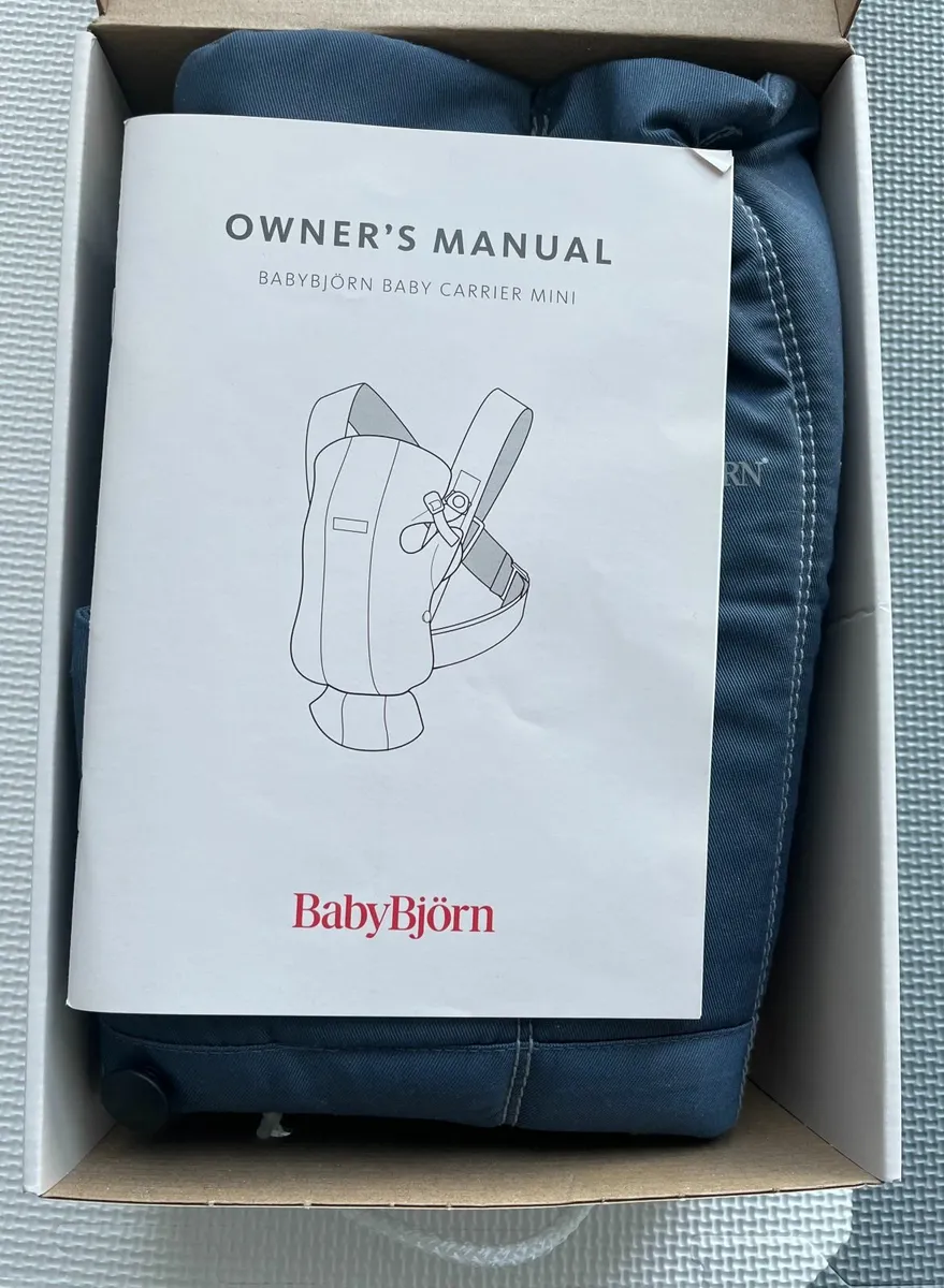 BabyBjorn Carrier – Blue Indigo - Image 4