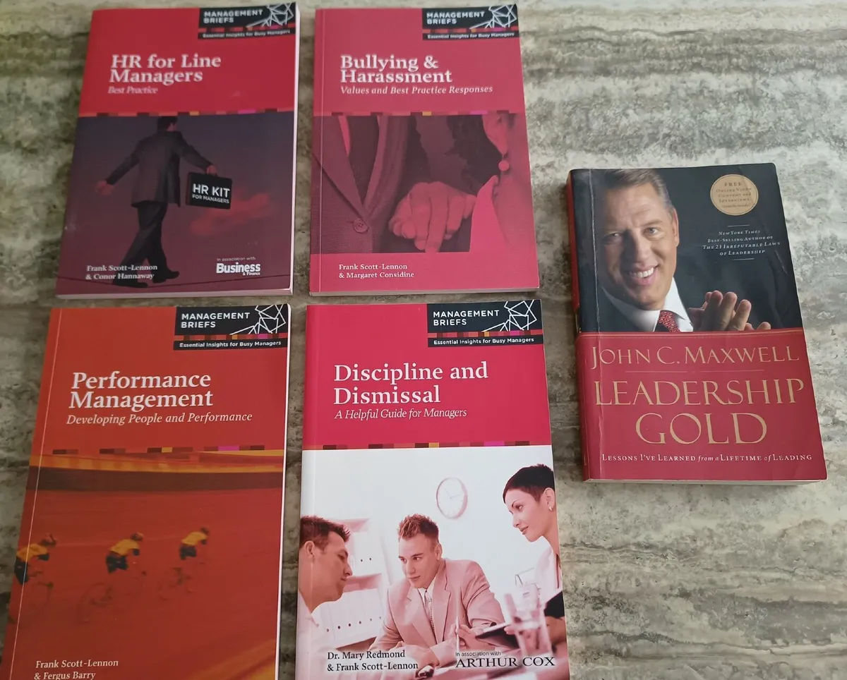 5 Management/Leadership Books - Image 1