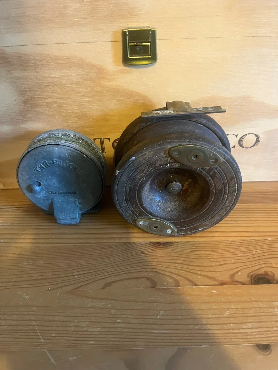 Antique Fishing Reels - Image 1