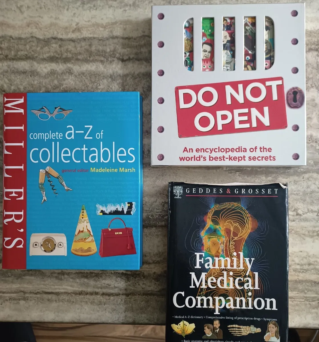 3 Hardbound Collectible Books - Image 1