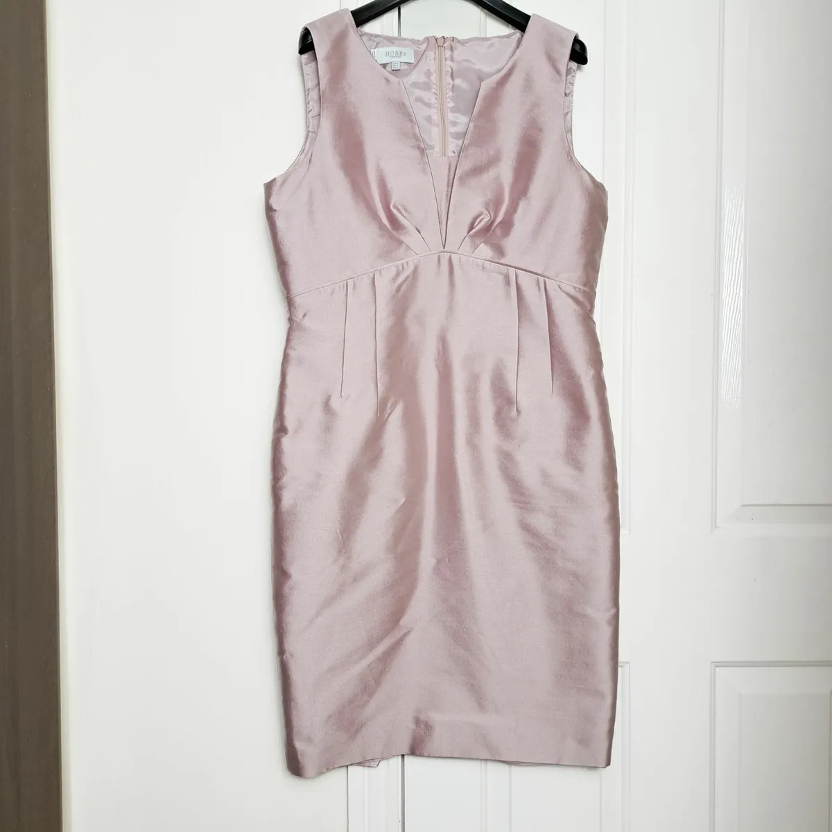 Hobbs Pink Two Piece Tailored Jacket Dress 14UK/42 - Image 2