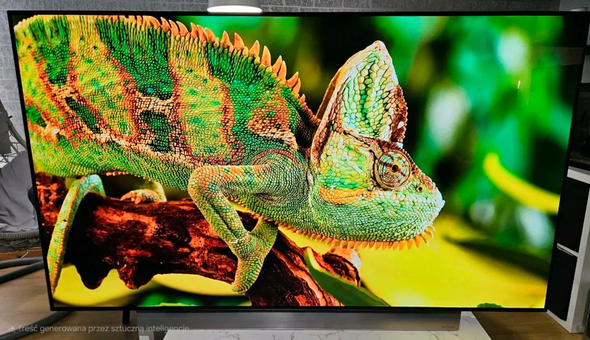 LG 65" OLED TV  with remote and box. - Image 3