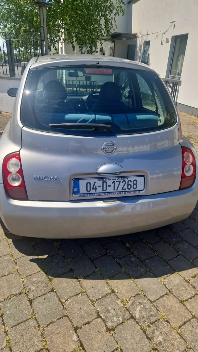 Nissan Micra 2004 Nct 0625 tax 05/25 only 575eurod - Image 3