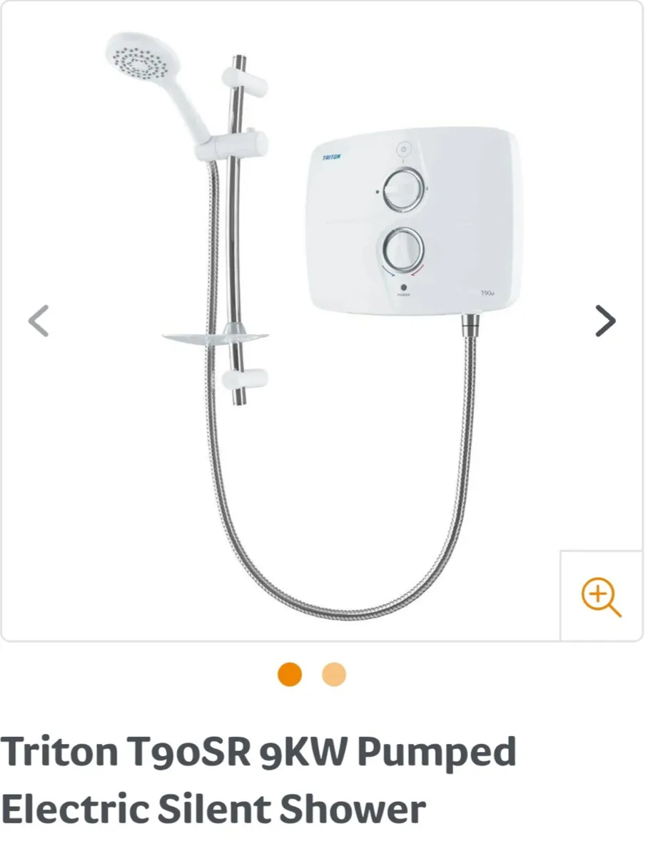 Triton T90SR 9KW Pumped Electric Silent Shower - Image 1
