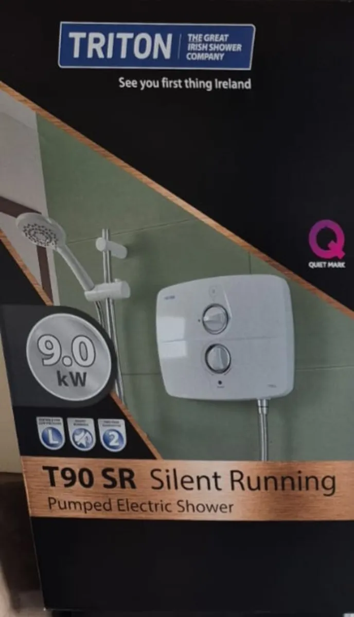 Triton T90SR 9KW Pumped Electric Silent Shower - Image 2