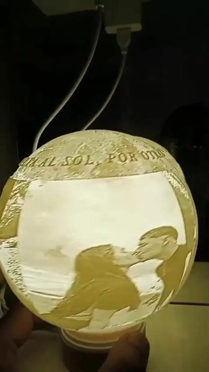 Custom lithographic lamp - Image 4