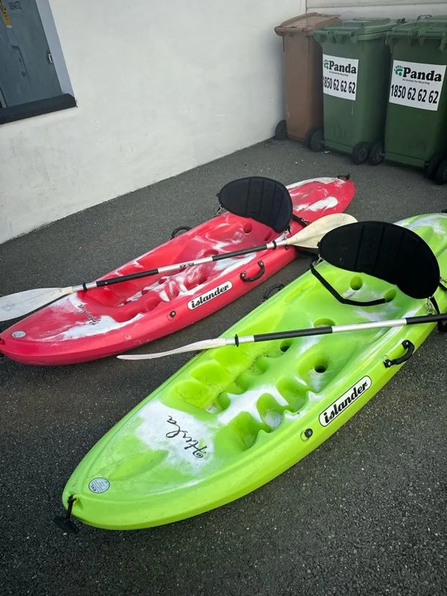 2 hula islander kayaks for sale - Image 1