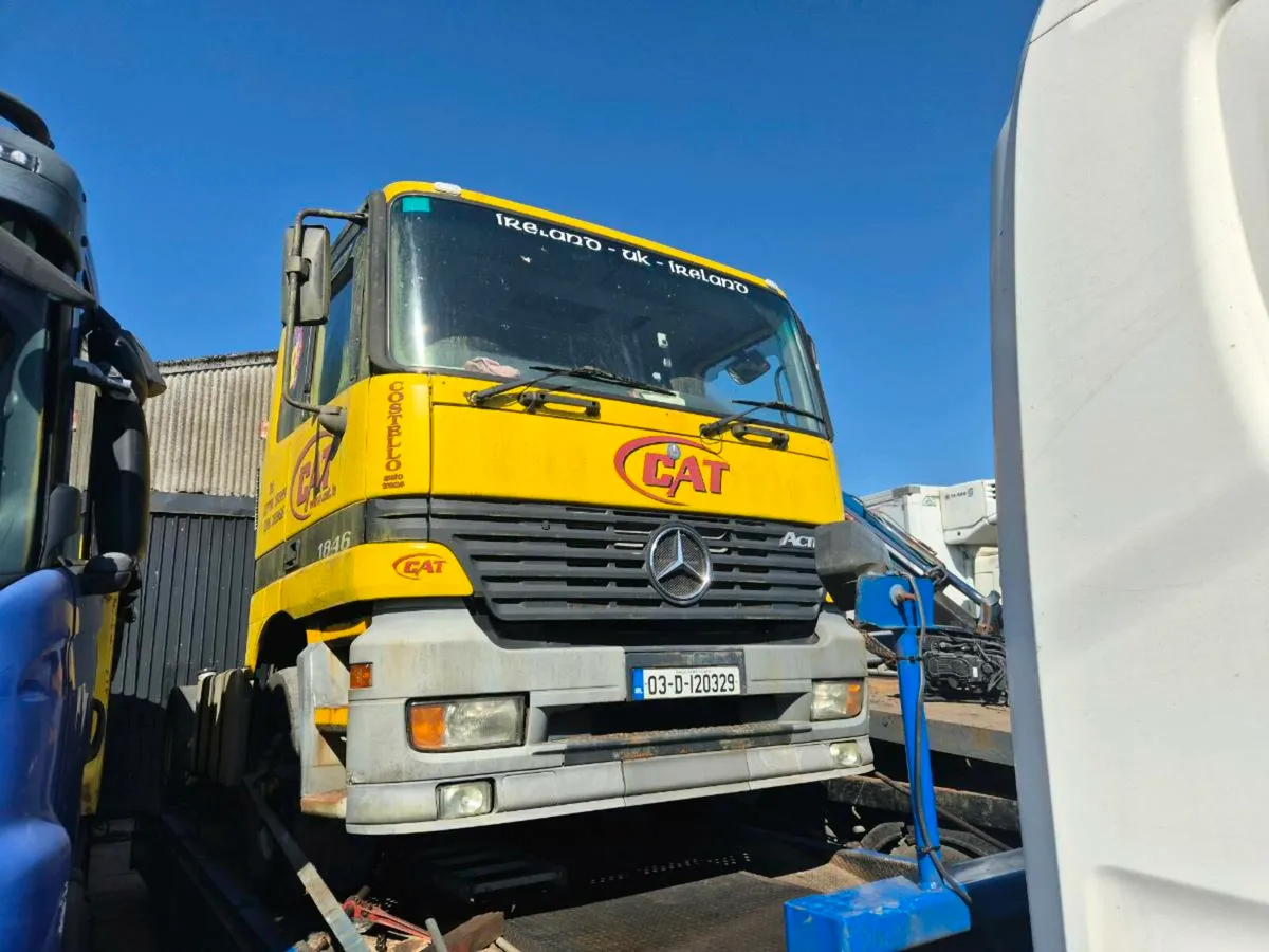 2 Mercedes trucks  2540 & 1846 - Image 1