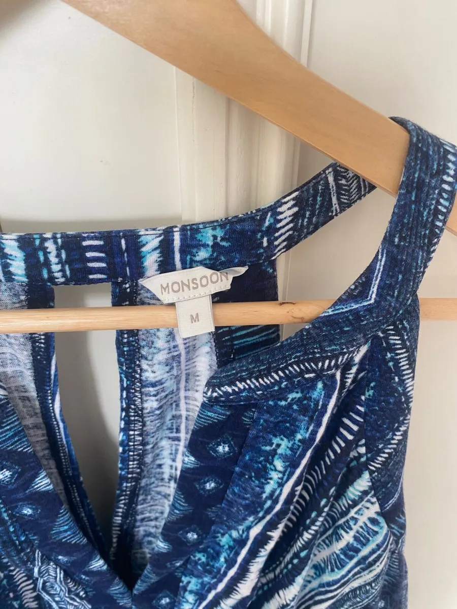 Monsoon Maxi Dress - only worn once. Size Medium - Image 3