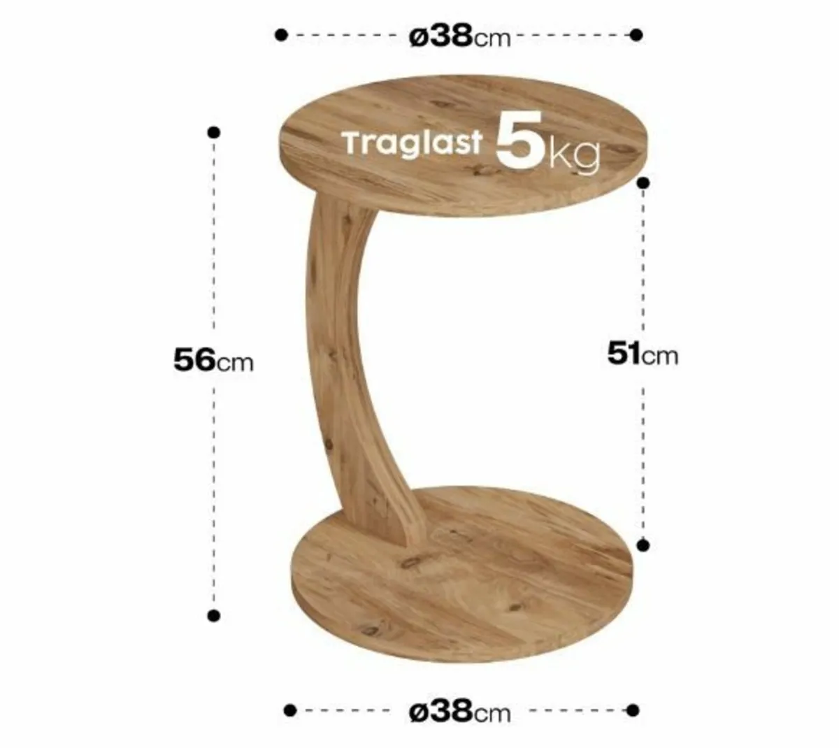 Coffee Table with Wheels - Image 2