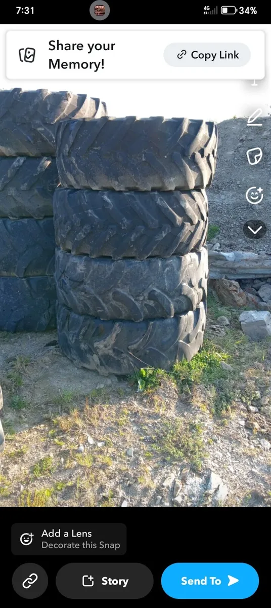 Job lot of tyres 580 and 600s 480s - Image 1