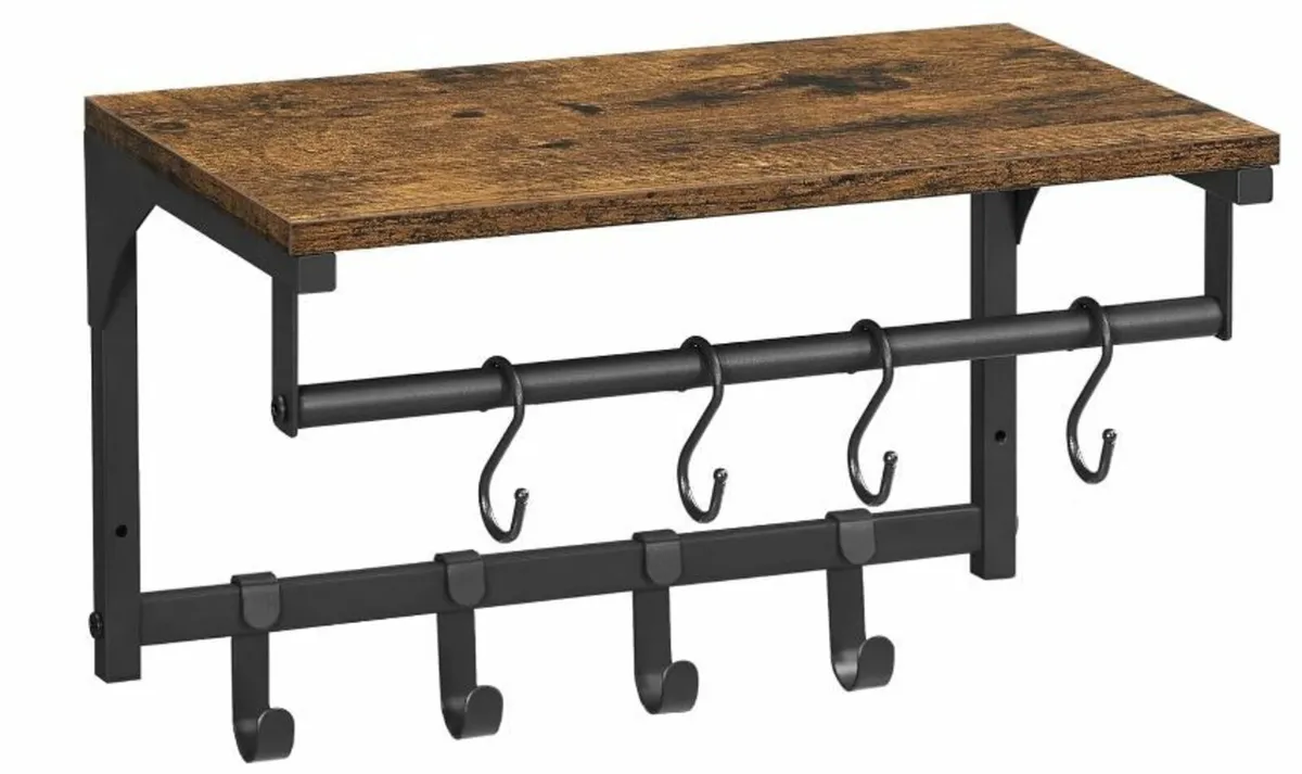 Wall Mounted Coat Rack Furniture - Image 1