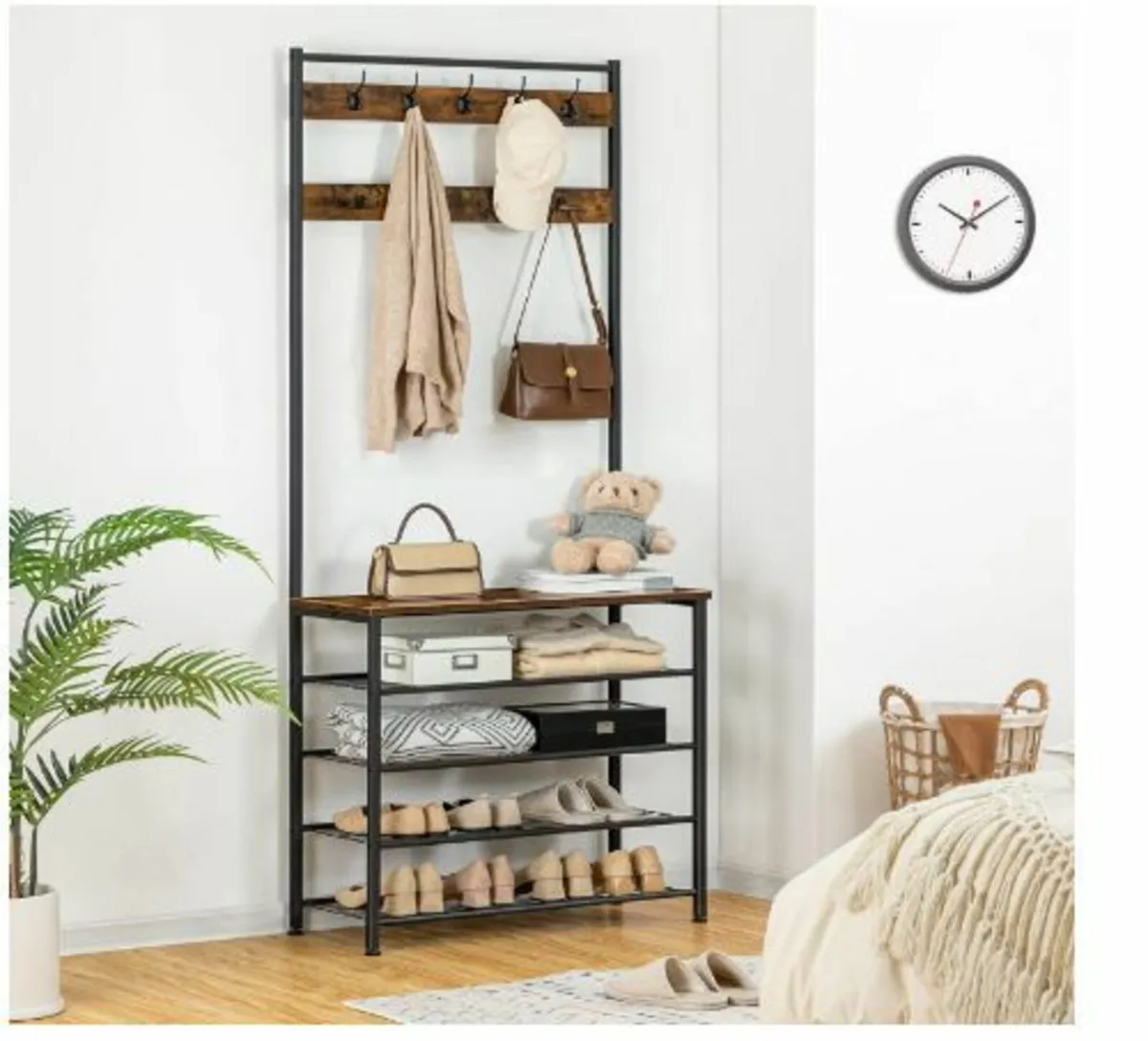 Coat Rack Shoe Rack - Image 3