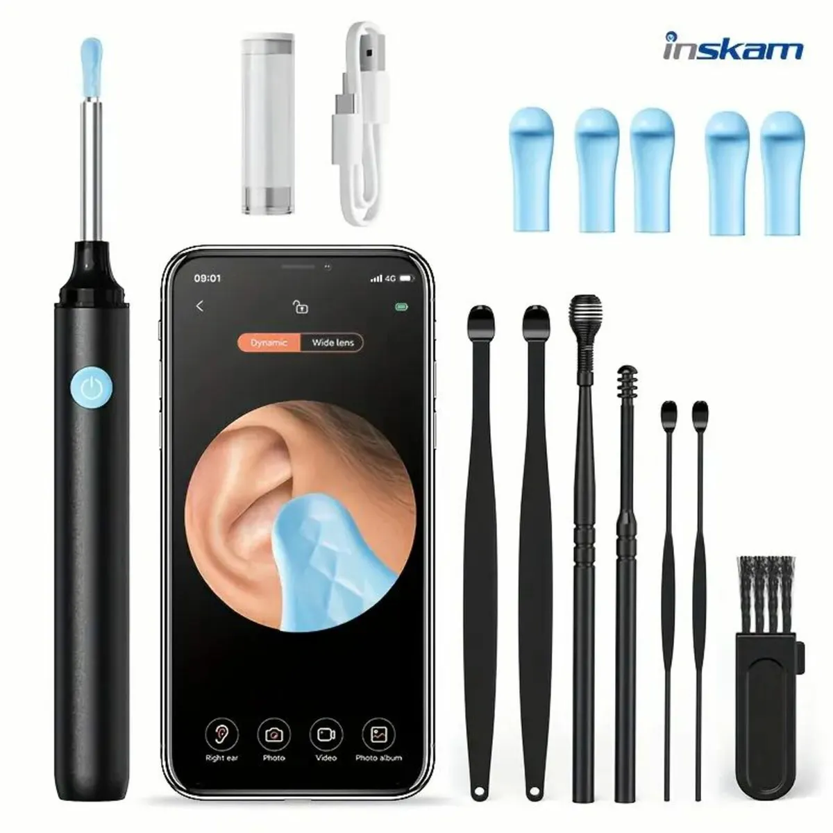 inskam Visual Ear Spoon, Earwax Removal - Image 1