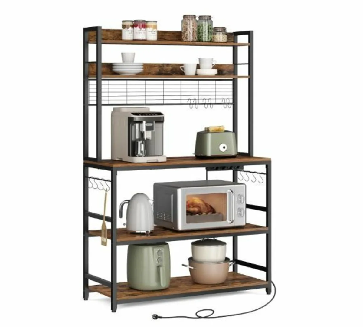 Kitchen Shelf with Sockets - Image 1
