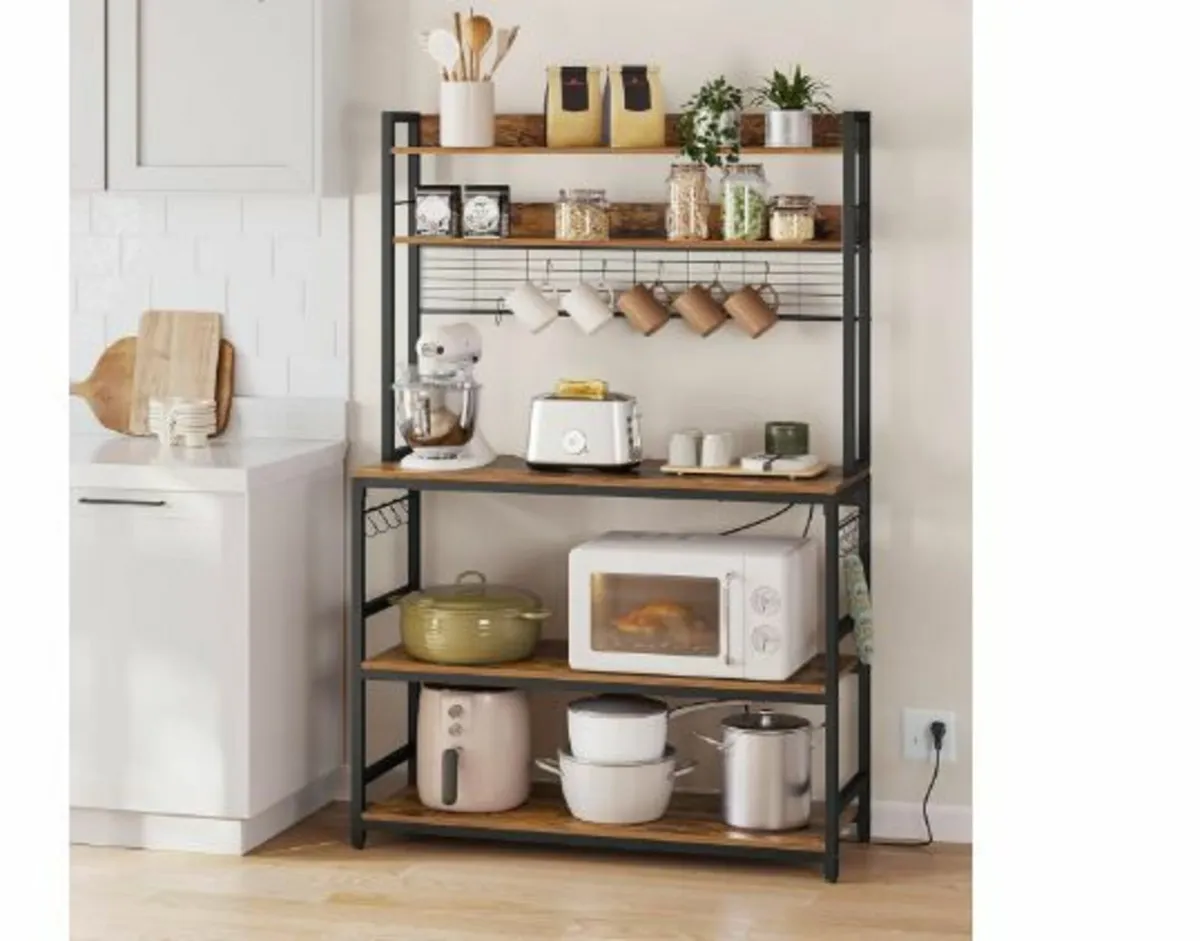 Kitchen Shelf with Sockets - Image 2