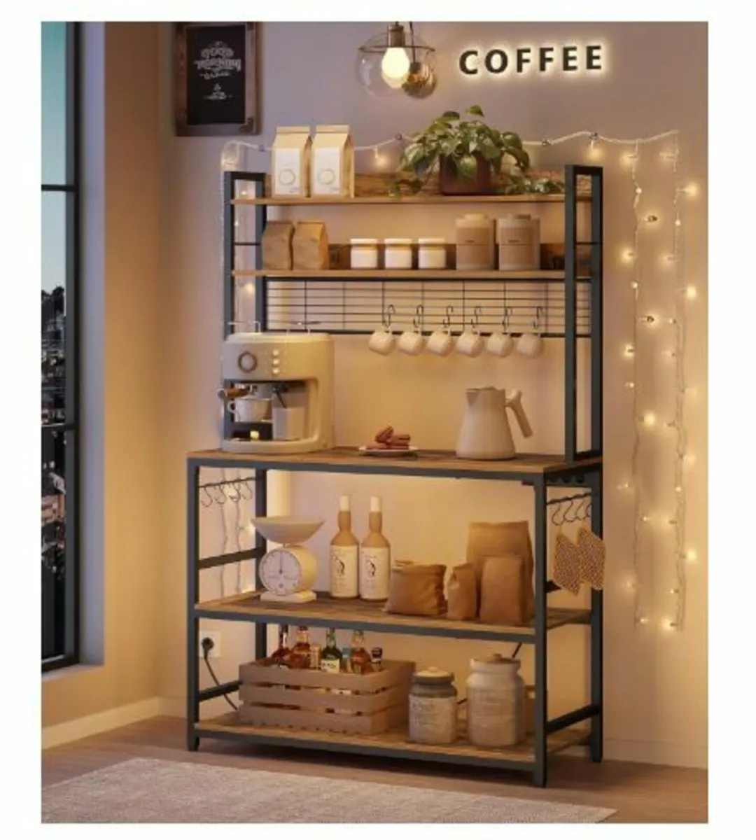 Kitchen Shelf with Sockets - Image 4