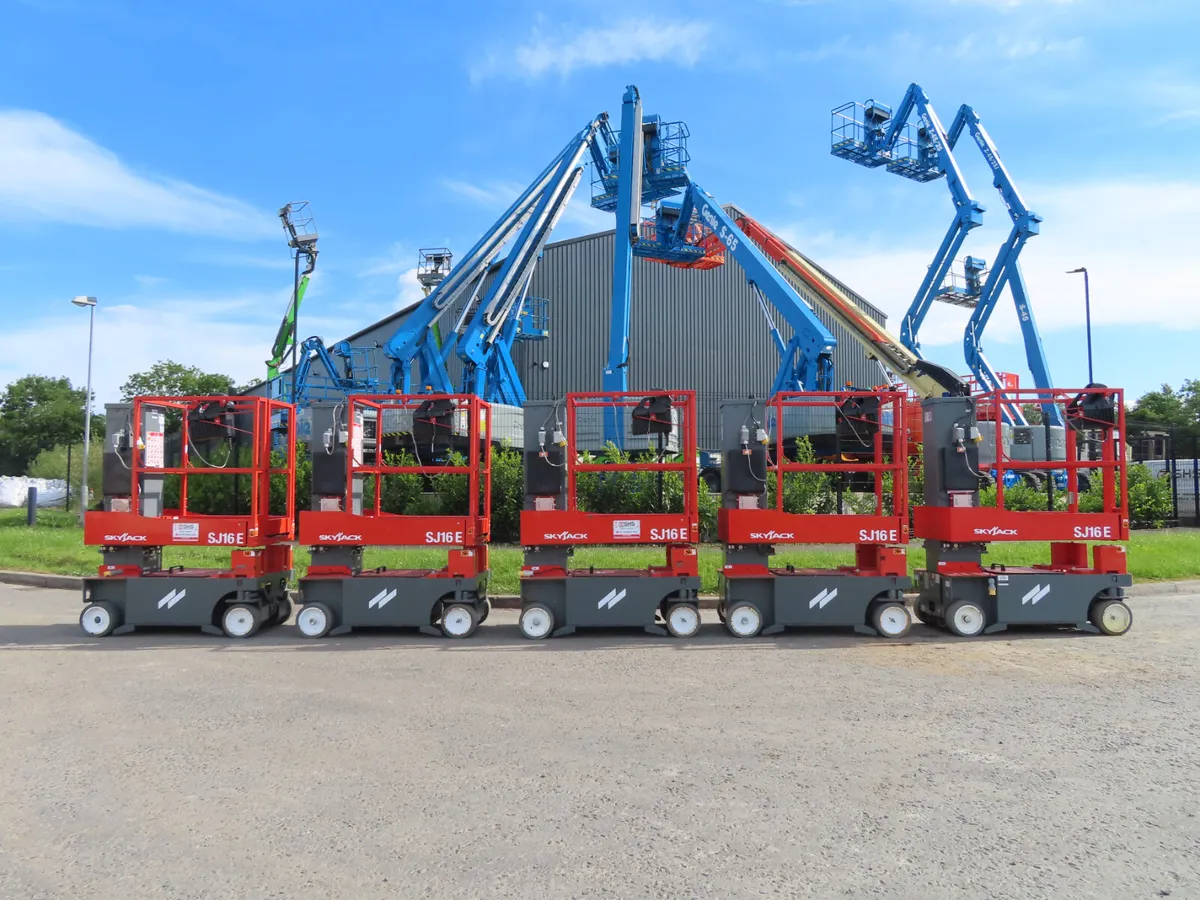 skyjack SJ16 YOM 2022 (Choice Of 10) - Image 1
