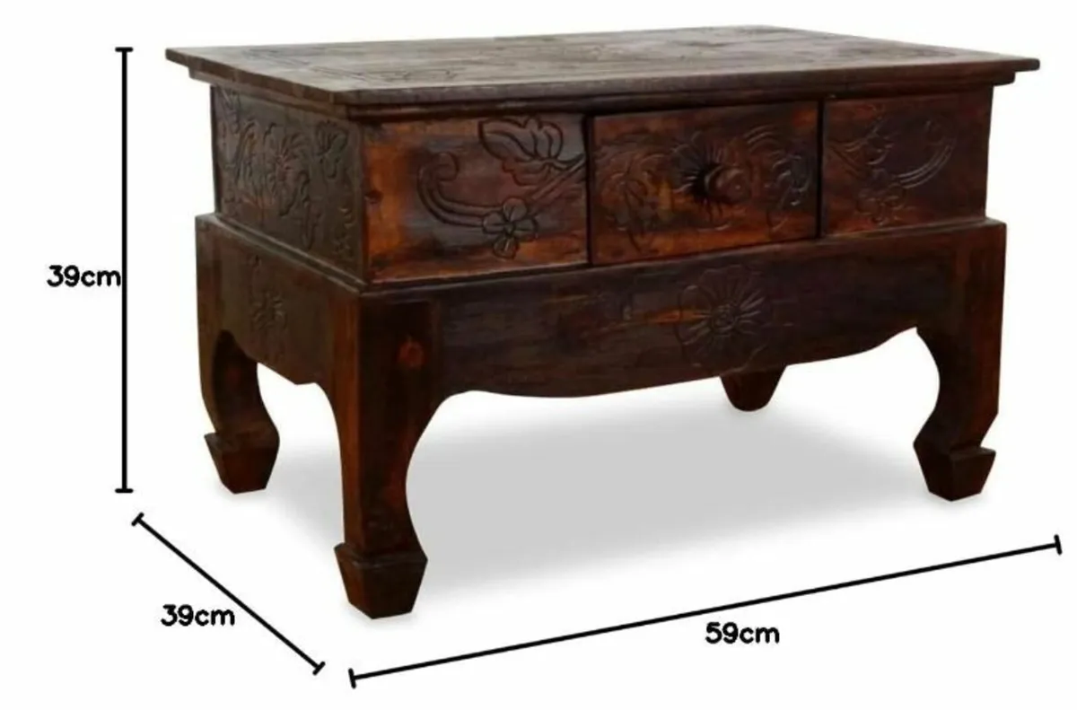 Table with Drawer - 60 x 40 x 40 cm - Image 2