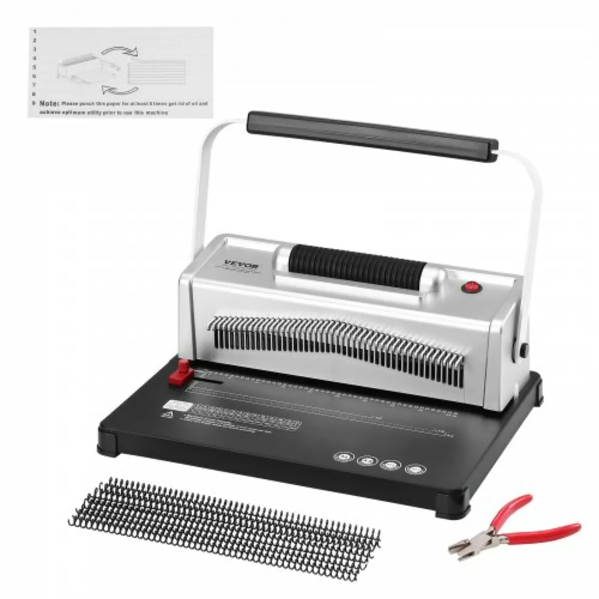 Manual Book Maker with Electric Binding, 46-Holes - Image 1
