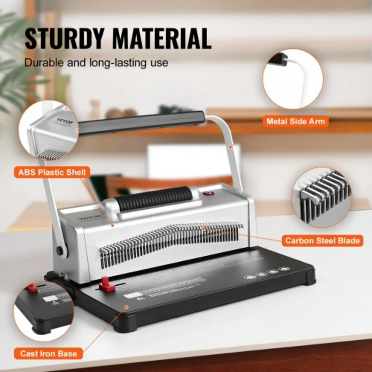 Manual Book Maker with Electric Binding, 46-Holes - Image 4
